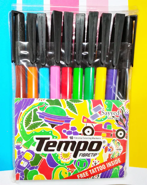 Tempo Marker Mix Color pack Of 10 [PD]