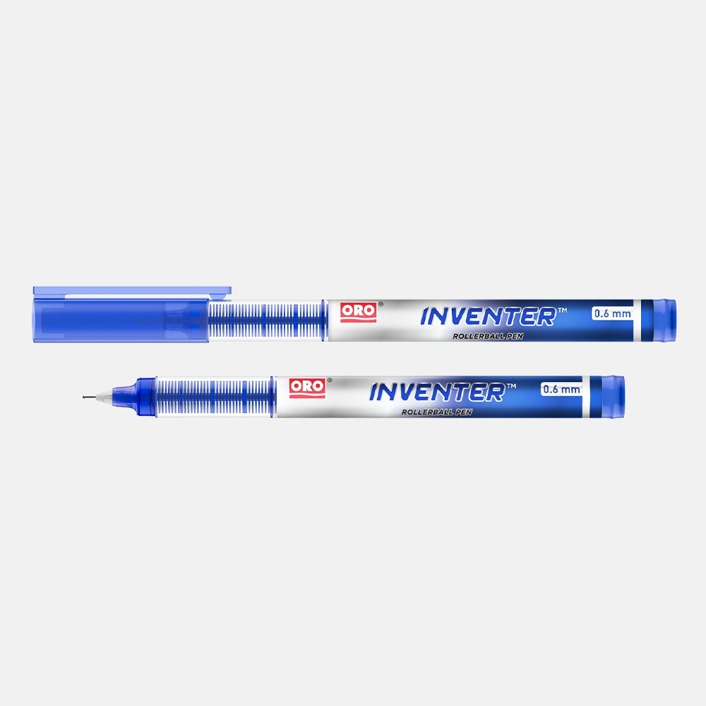 ORO Inventer RollerBallPen BLUE Box 1 Pc