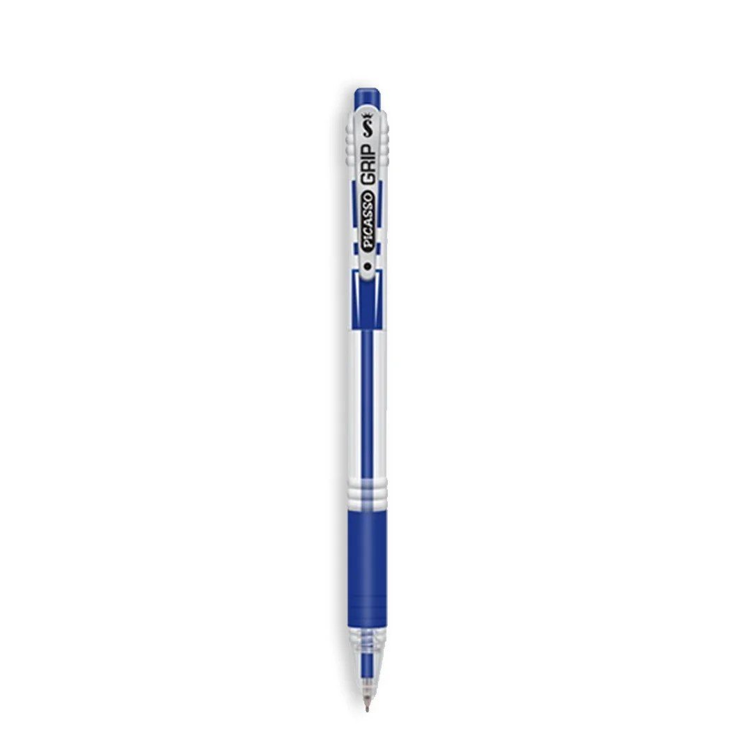 Grip Picasso Smooth Writing Ballpoint Pen - Blue