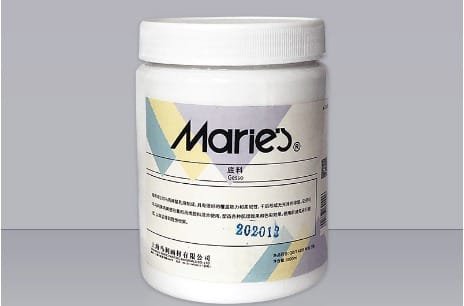 Marie's Acrylic Gesso Primer Jar for Canvas & Art Surfaces (275ml)