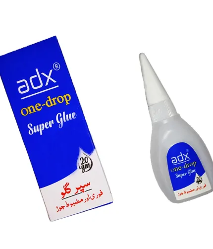 ADX One-Drop Super Glue 20g – High-Strength Instant Cyanoacrylate Adhesive