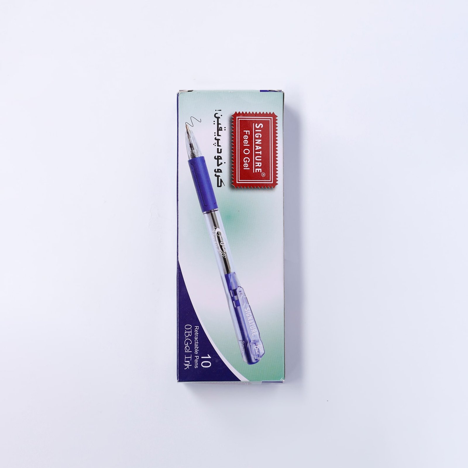 Signature Feel O Gel Retractable Pen – Smooth Oil-Based Gel Ink